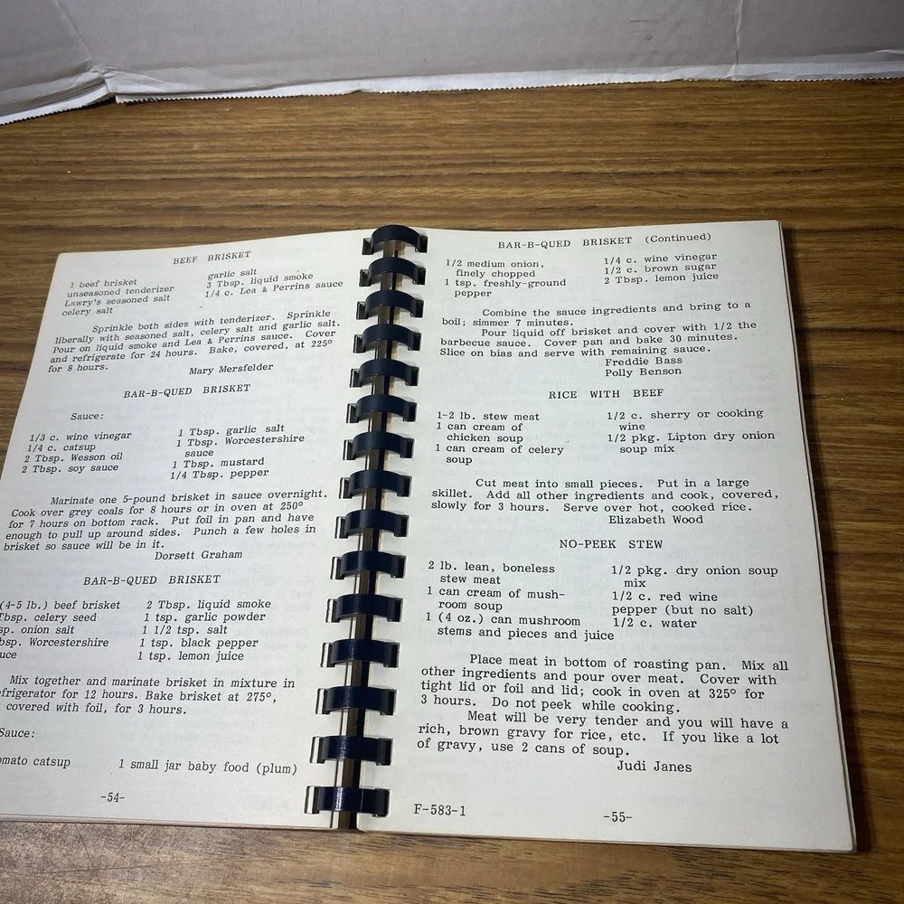 Butter n Love Recipes Opti-Mrs Club Ft Worth TX Vintage Cookbook 1980s B6-0000